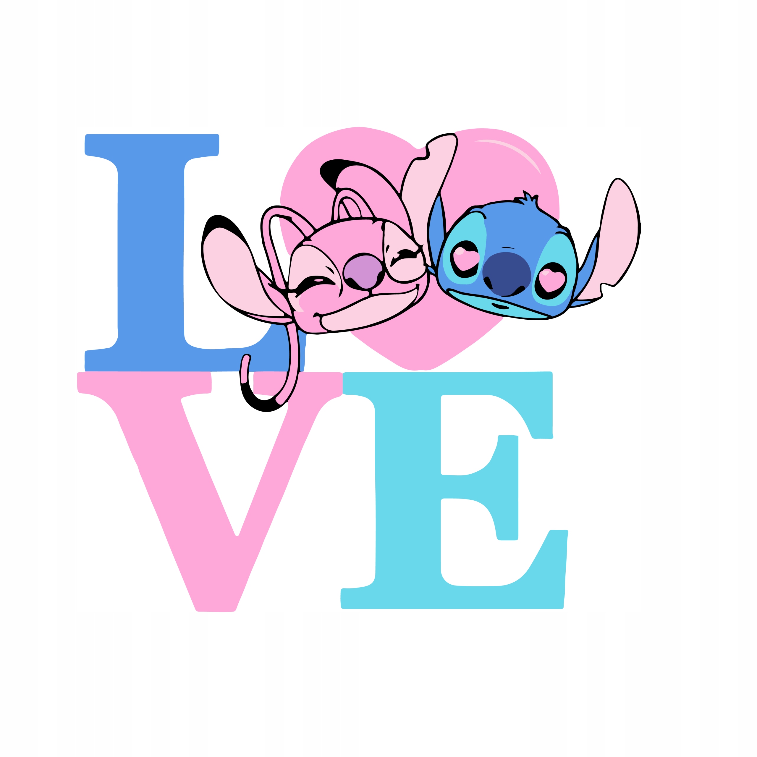 

Lilo i Stich Naprasowanka Na Ubrania Termo 6