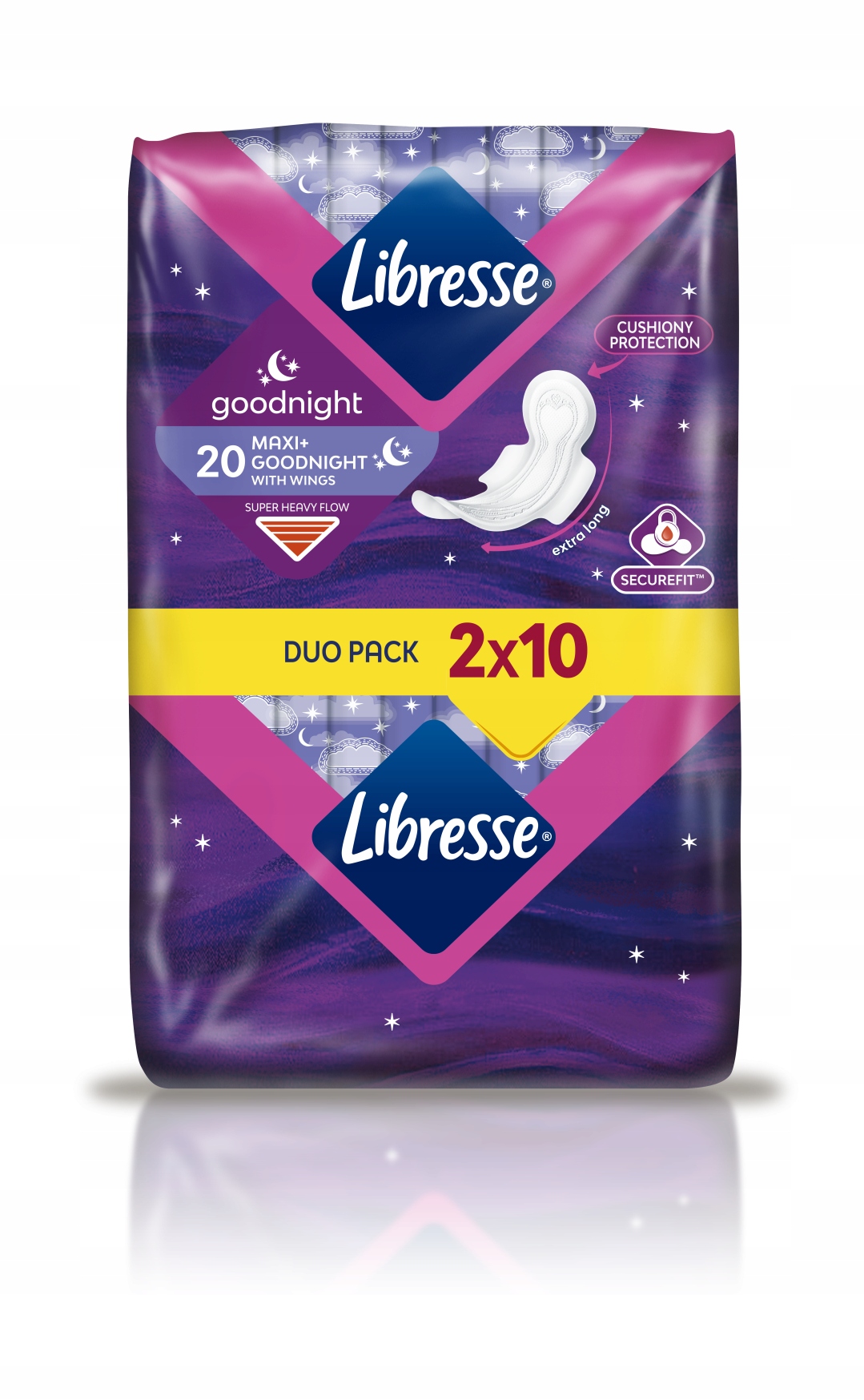 

Podpaski Libresse Goodnight Duo Pack 20