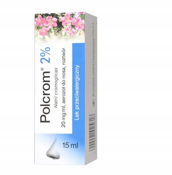 Polcrom 2% назальный спрей противоаллергический препарат