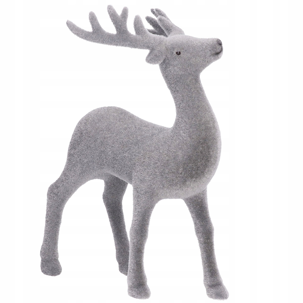 RENIFER WELUROWY FIGURKA NA STROIK ŚWIĘTA PREZENT Kod producenta RUDOLF NA STROIK ZAMSZ 21cm