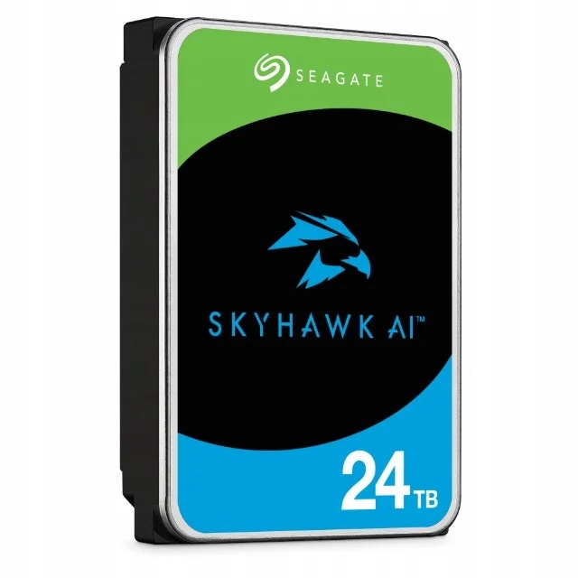 Nowy Dysk Seagate SkyHawk Ai 24TB Hdd Sata 6Gbit/s 7.2K 3,5" ST24000VE002