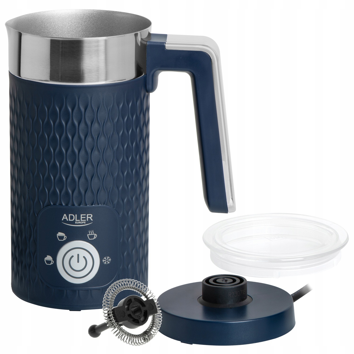 Elektrický Napěňovač Mléka A Ohřívač Cappuccino Latte Adler 500 W