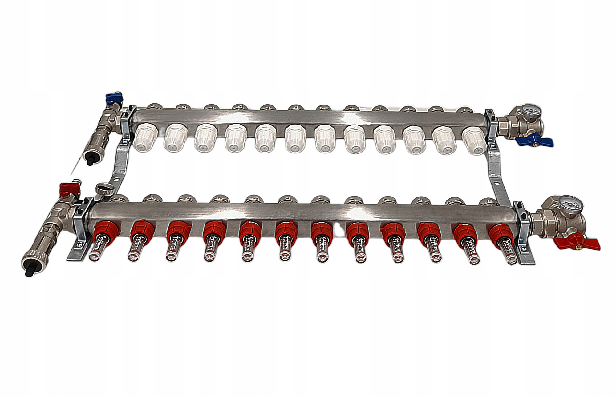 ROZDZIELACZ 12 OGRZEWANIA PODŁOGOWEGO PODŁOGÓWKI Liczba obwodów 12