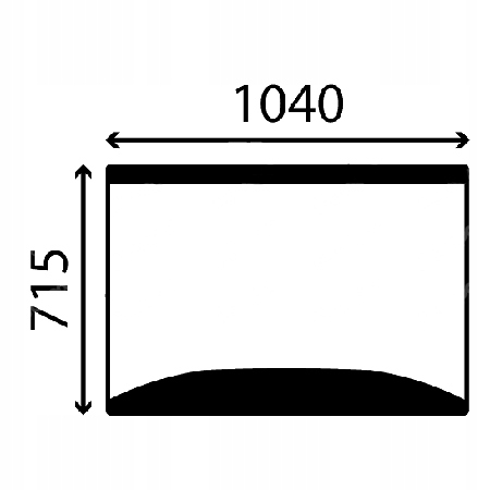Volvo čelní sklo VOE11064038