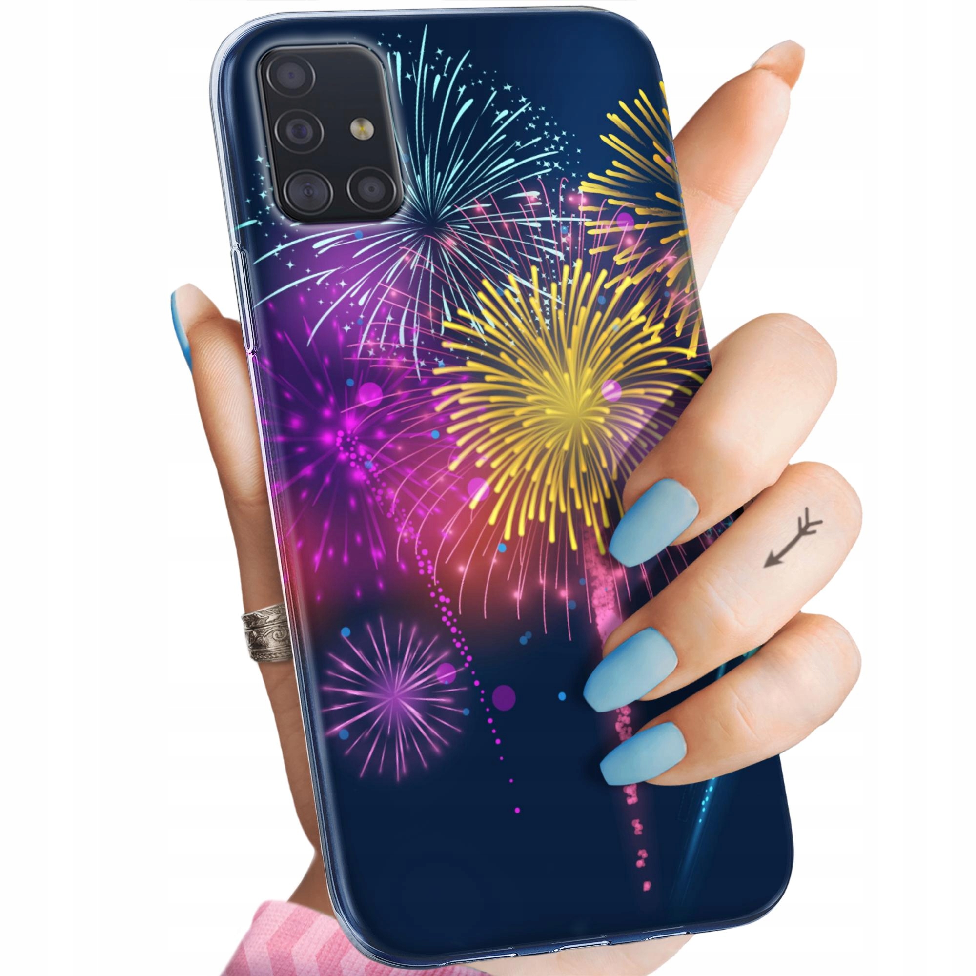 Etui Do Samsung Galaxy A51 Sylwester Impreza Nowy Rok Obudowa Case