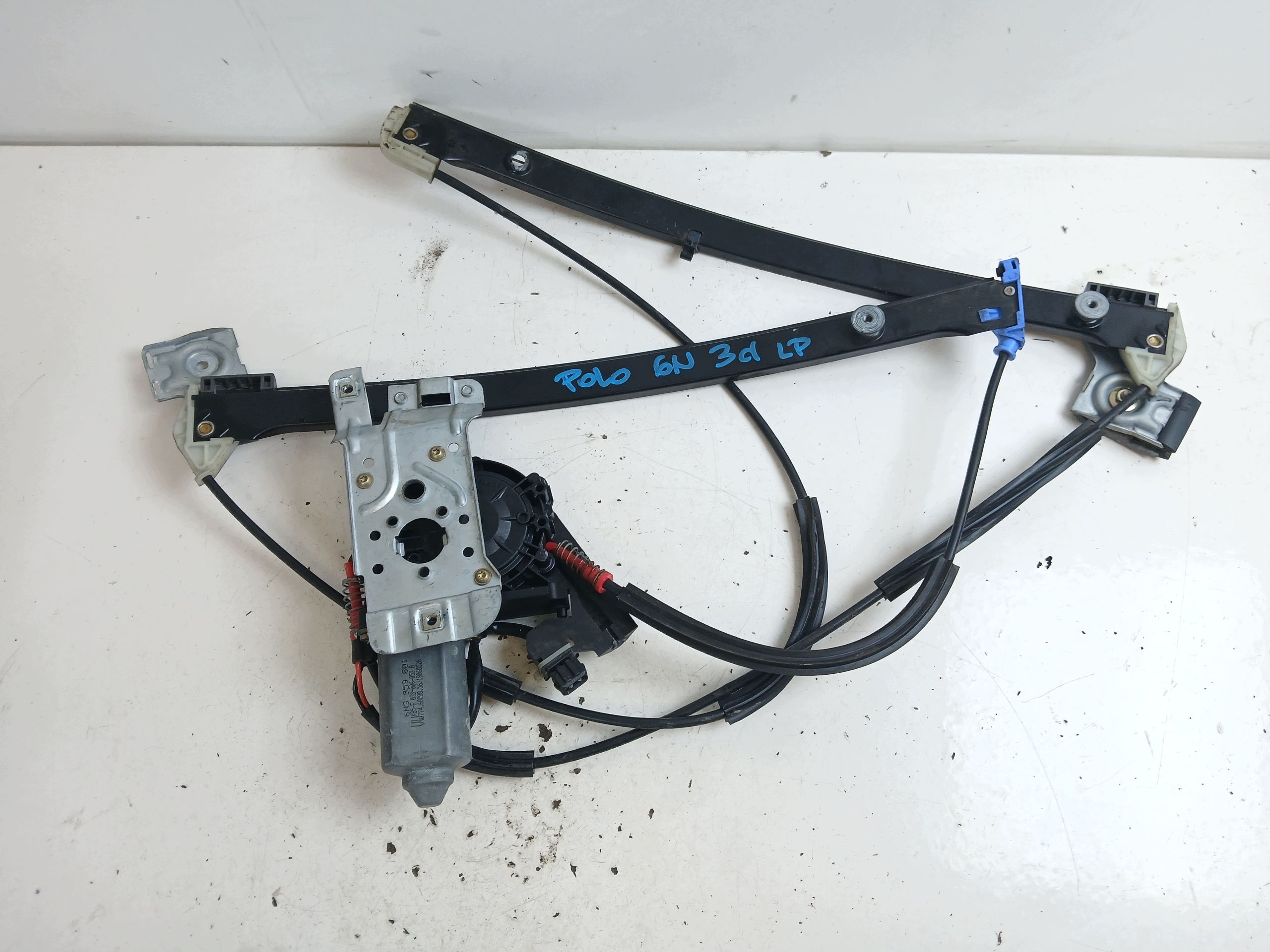 VW POLO 6N III mini motor windows left front lift 6N3959801B 3D