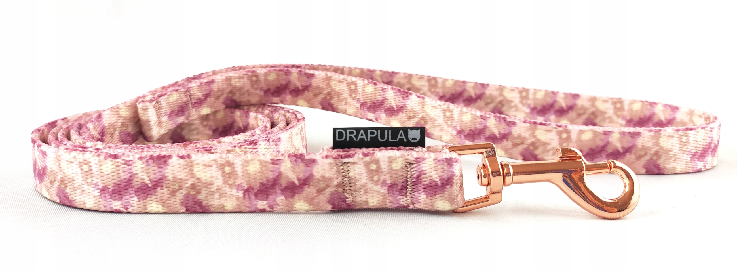 

Smycz Xs/s dla psa drapula 130cm Pastel 1,5cm
