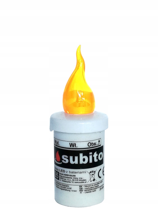 Subito LED S5 żółty