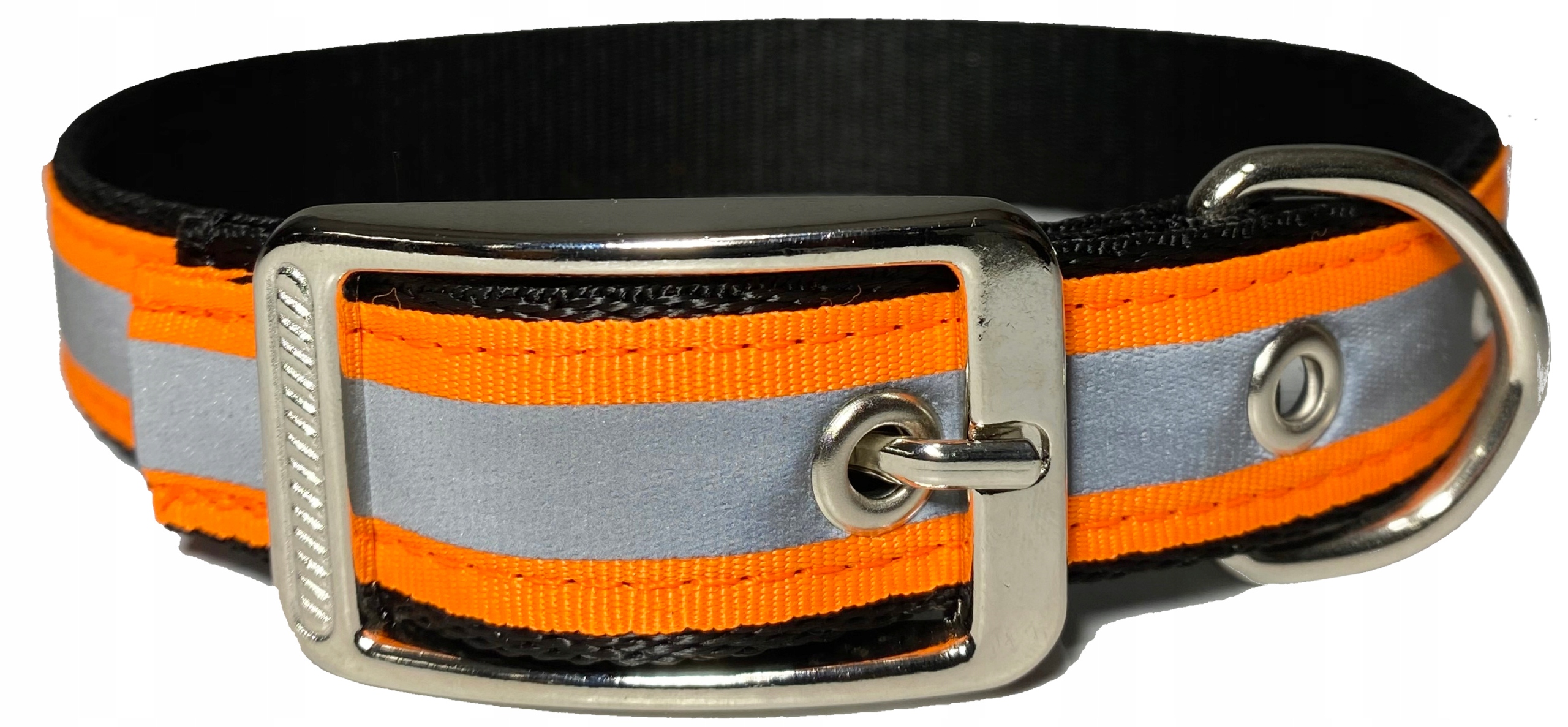 

Mocna Obroża Dla Psa Odblaskowa 35-45 CM/ 25 MM