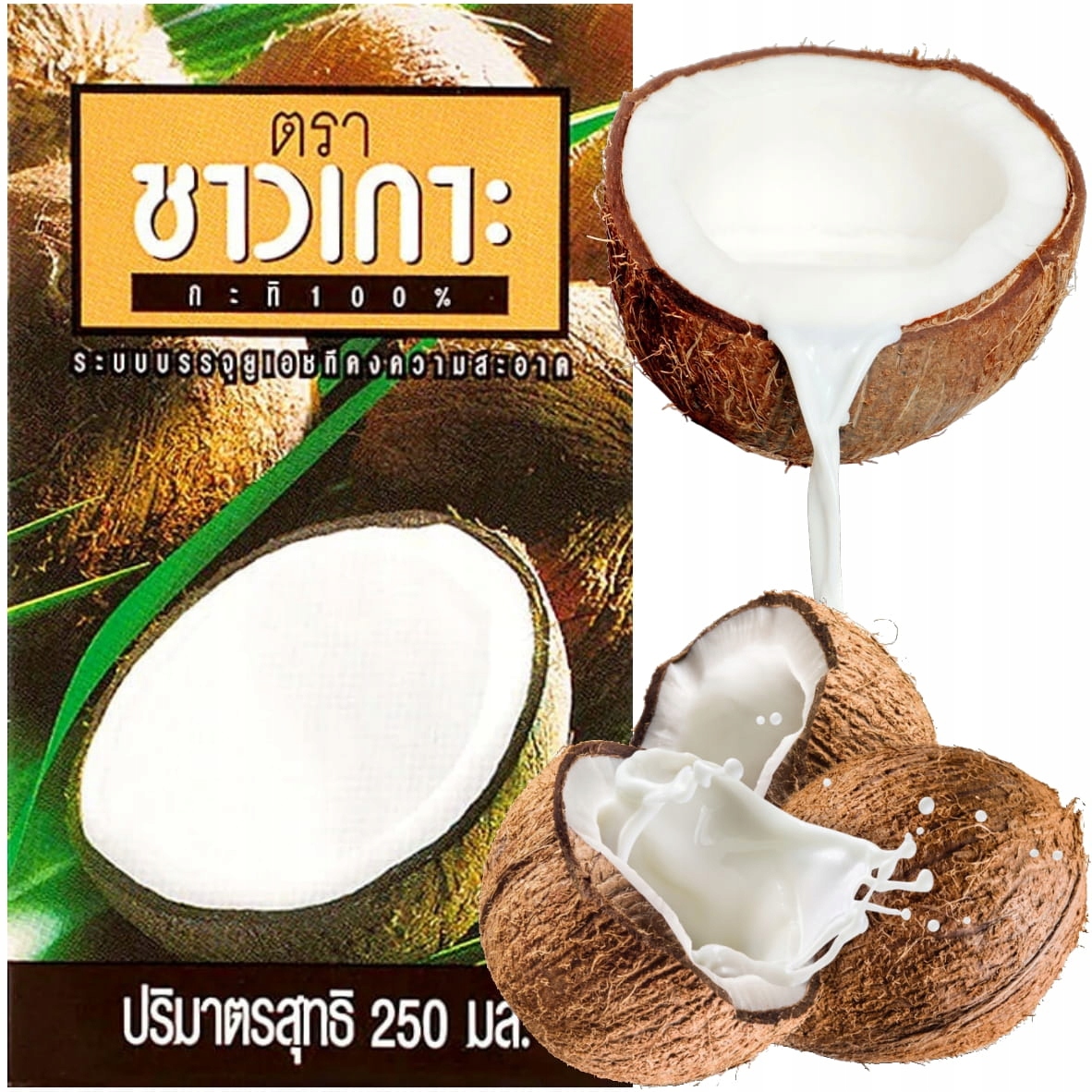 

Mleko Mleczko Kokosowe Chaokoh z Kokosa 250ml