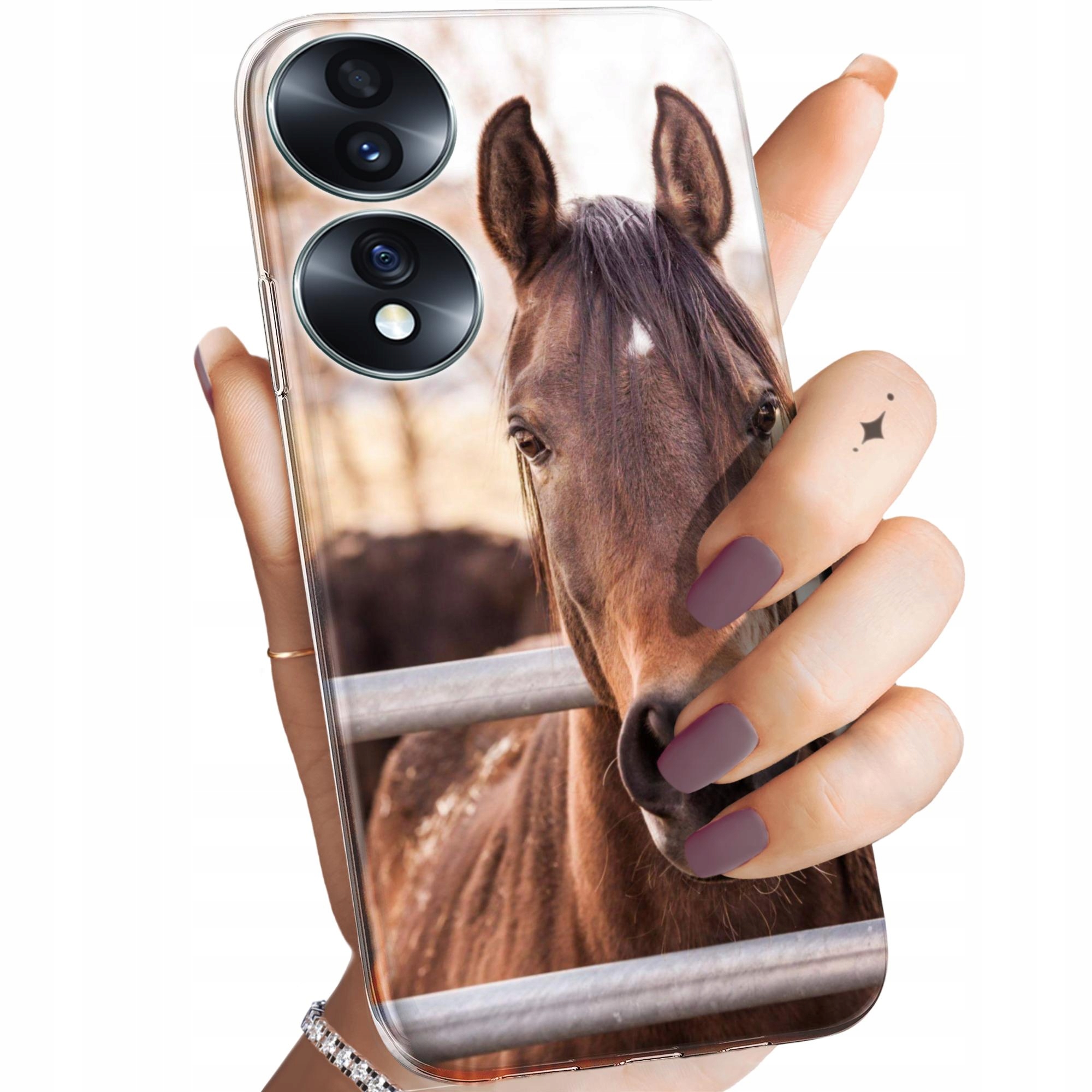 Etui Do Honor 70 Konie Kuce Pegazy Obudowa Pokrowiec Case