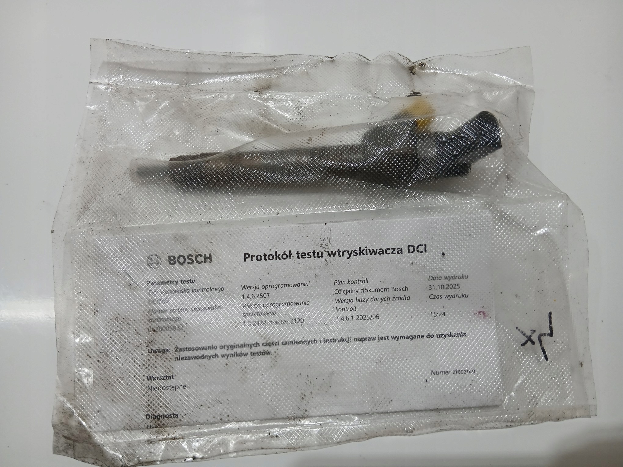 injector BMW F10 2.0 D 0445110382