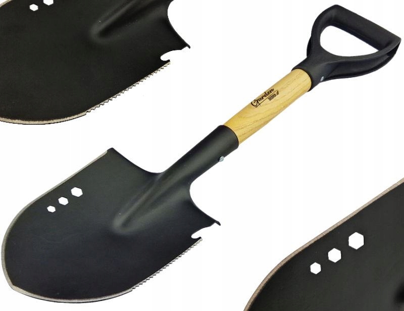 Saperka Dedra Mini Saperka 17 cm x 68 cm - 68 cm Cechy dodatkowe ząbkowana krawędź