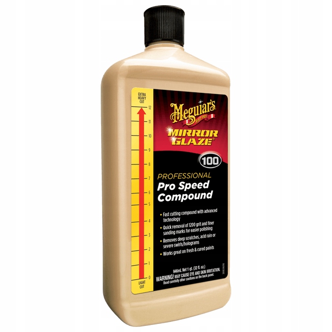 Meguiar s 100 Pro Speed Compound Mirror Glaze 946m