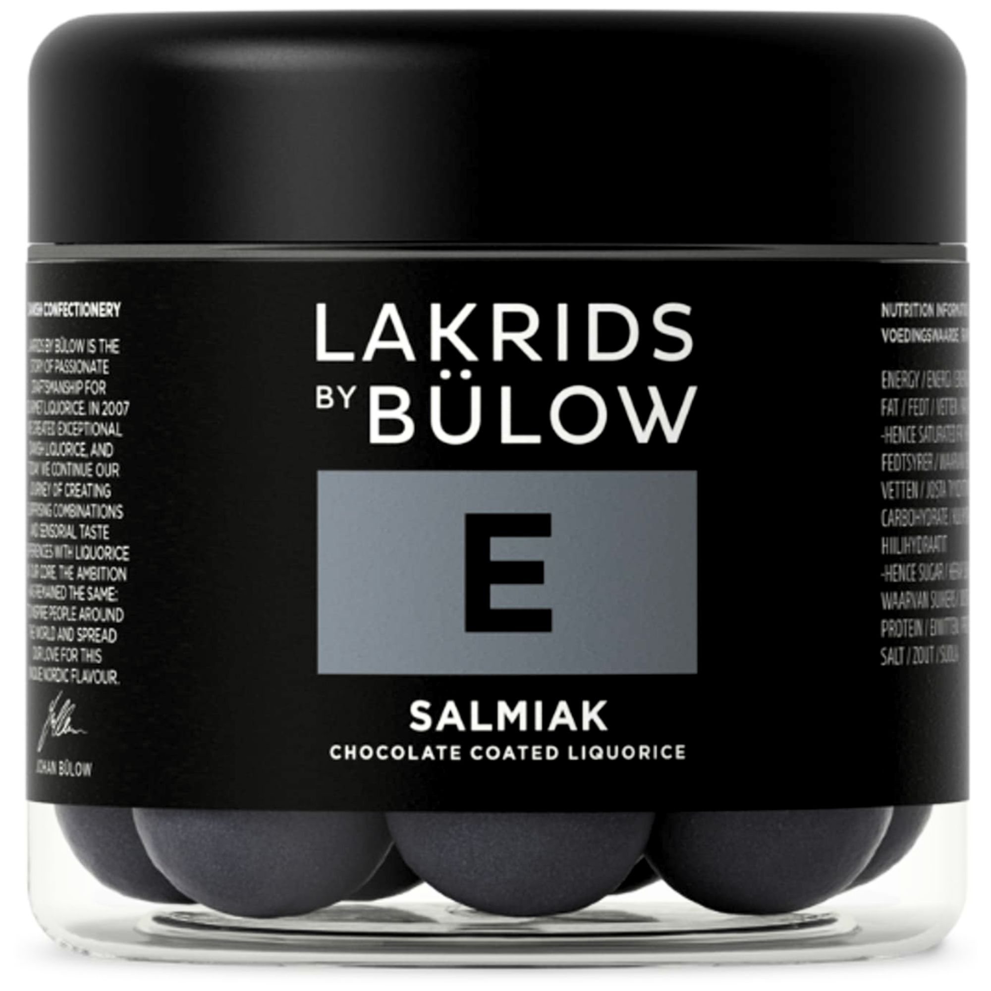 Levně Lakrids by Bülow Salmiak – exkluzivní dánská lékořice v čokoládě