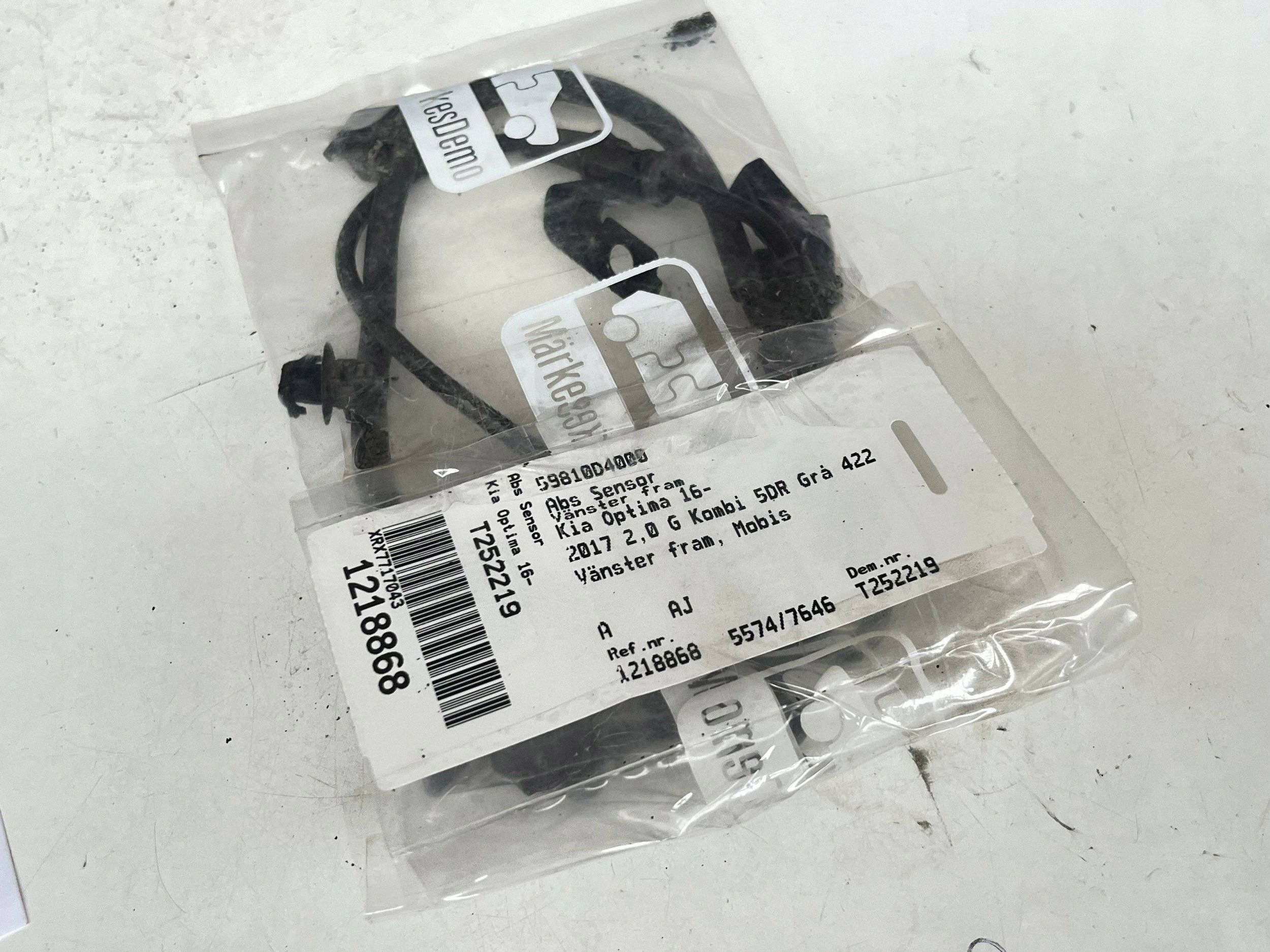 sensor ABS front KIA OPTIMA 59810-D4000 original @A