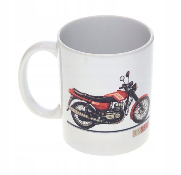 Kubek Jawa 350 Ts 638 czerwona 330 ml motocykl