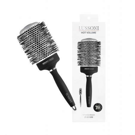 Lussoni Hot Volume Modelovací kartáč s vroubkovanými štětinami, Ø 65 mm