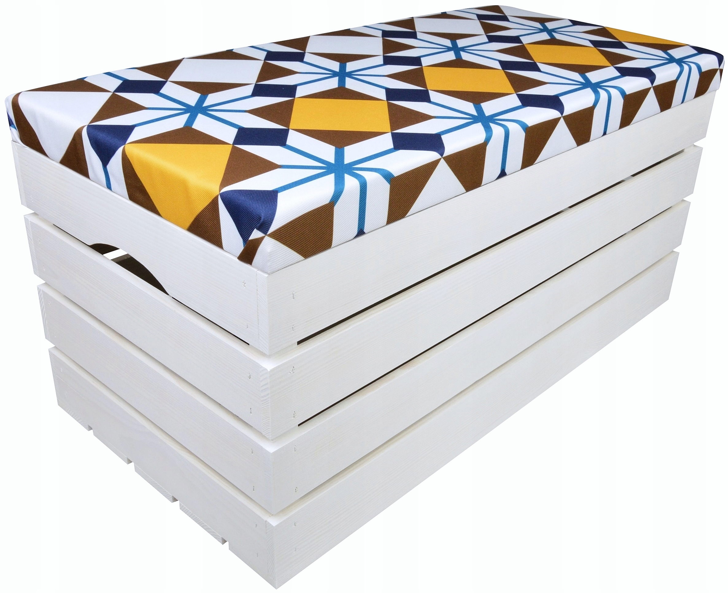 Velká Taburet Kufřík Sedák Skříň Čalouněná