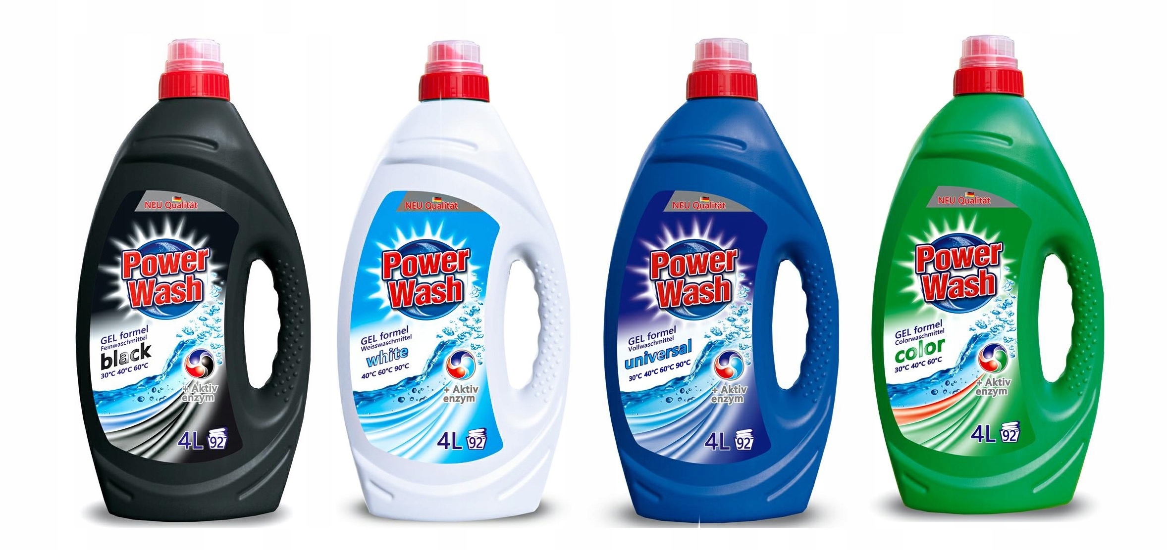 

Żel Płyn do prania Power Wash Mix 4x 4L 368pr De