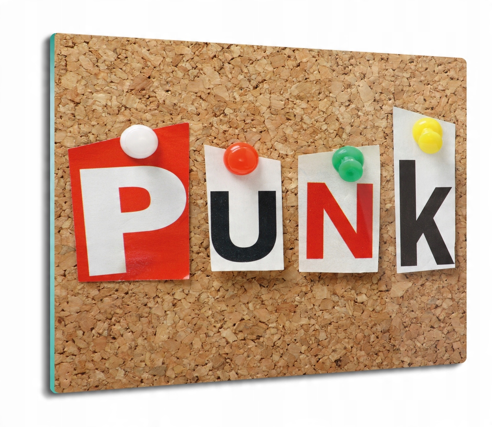 

Punk tablica korkowa 60x52 deska podkładka szklana