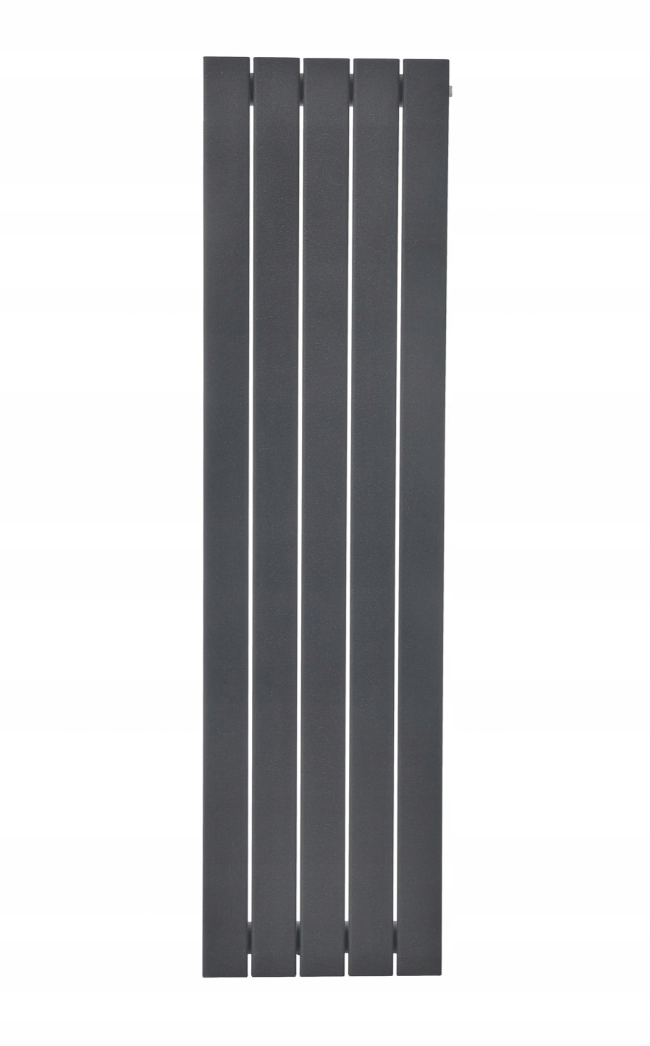 Dekorativní koupelnový panelový radiátor Lotus 180x38 Antracit, přípojka 50 mm