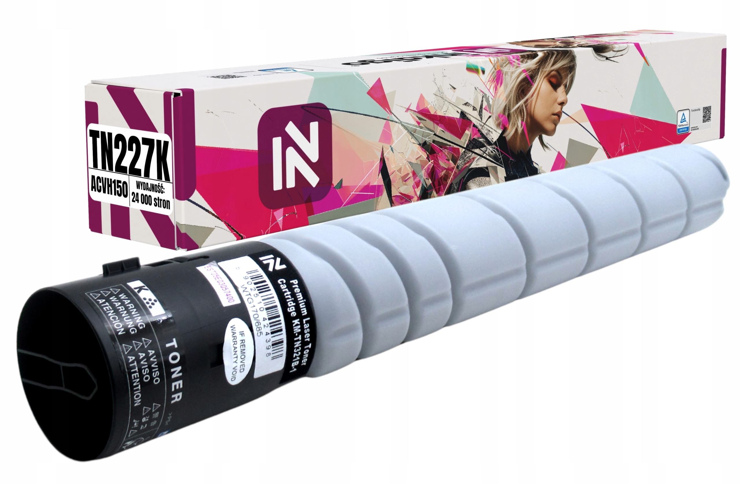 Náhradní toner TN227K pro tiskárnu Konica Minolta Bizhub C257i