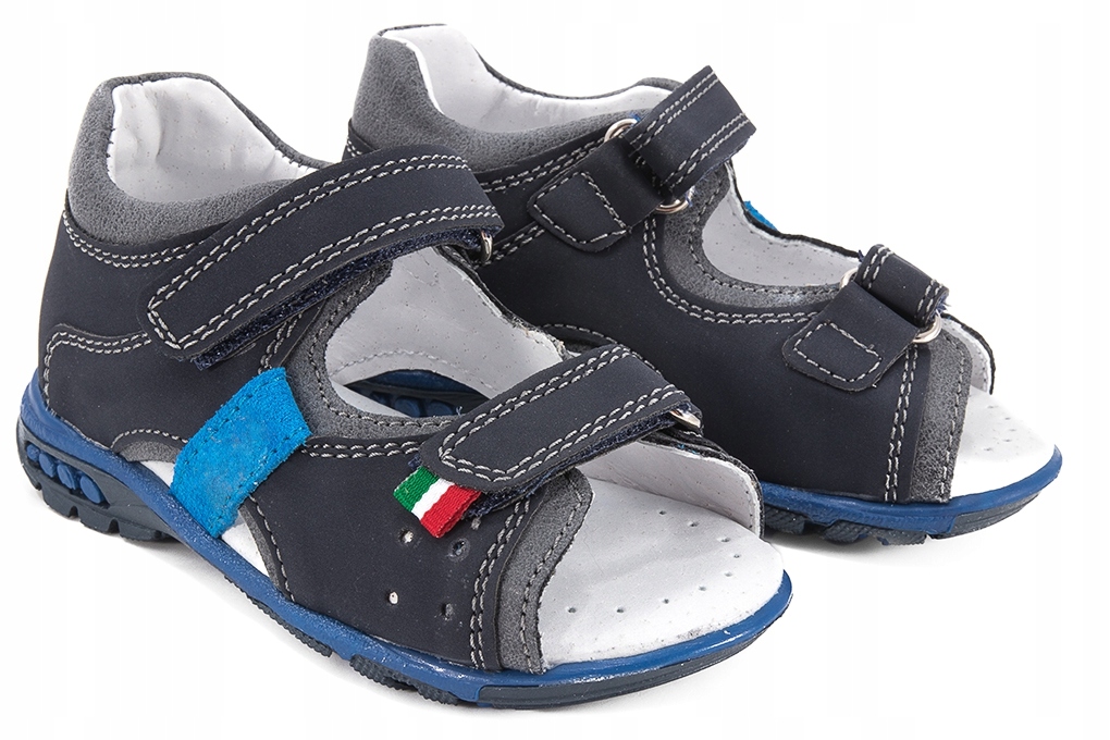 

Kornecki 6567 Sandałki Chłopięce Sandały granat 24