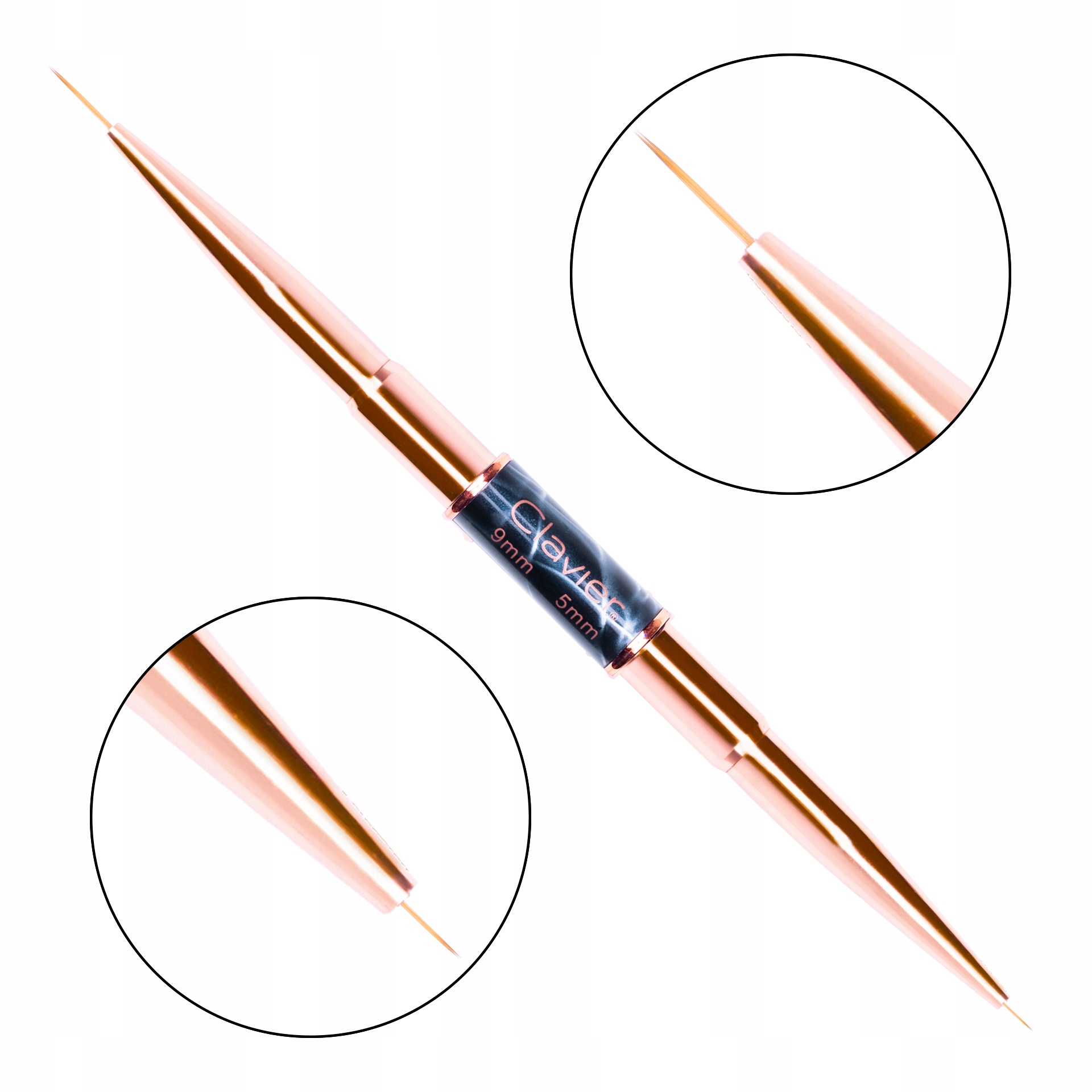 

Pędzelek Dwustronny Do Zdobień Cienki Precyzyjny