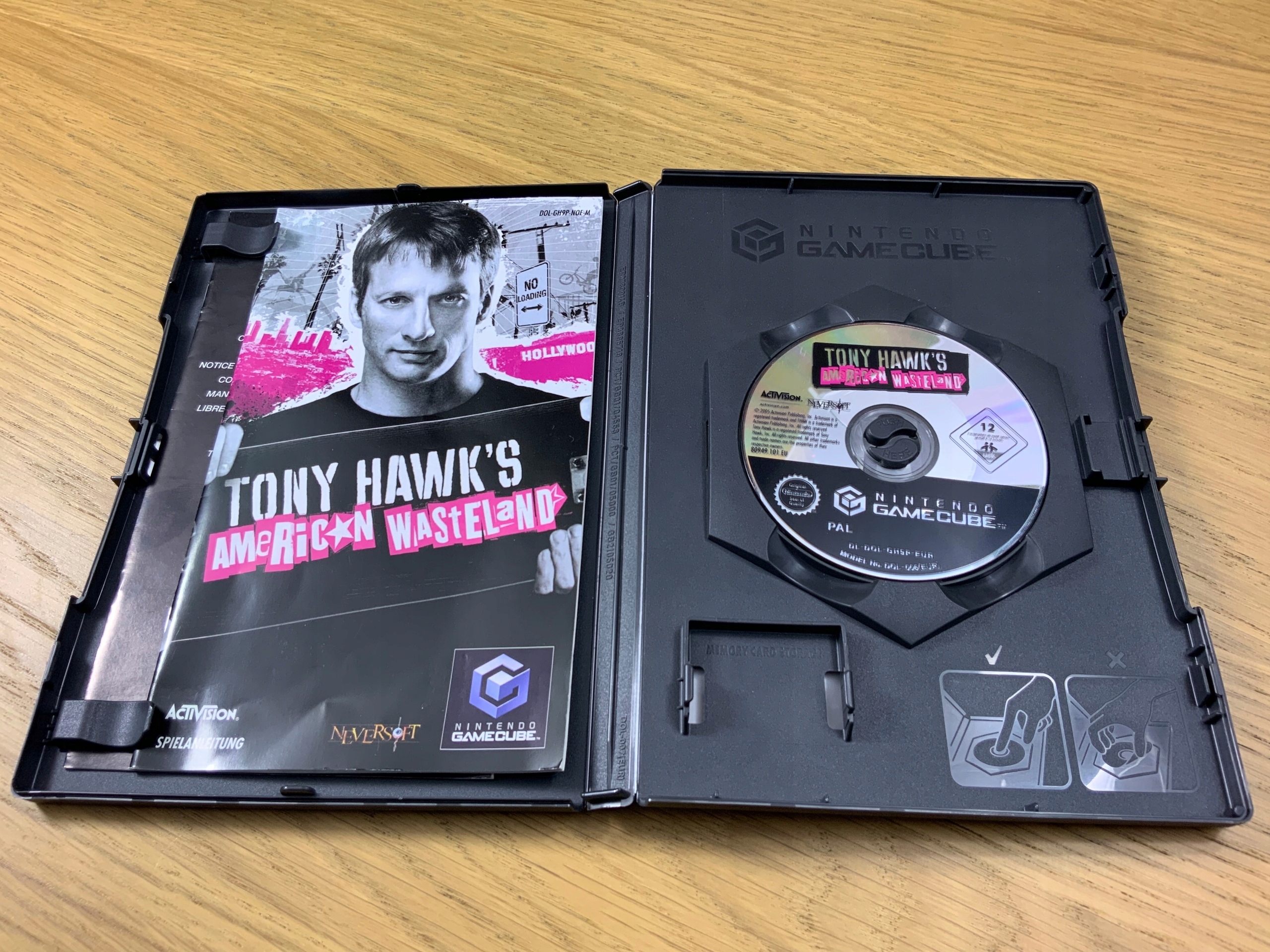 TONY HAWKS AMERICAN WASTELAND płyta db+ komplet NINTENDO GAMECUBE Wydawca Activision