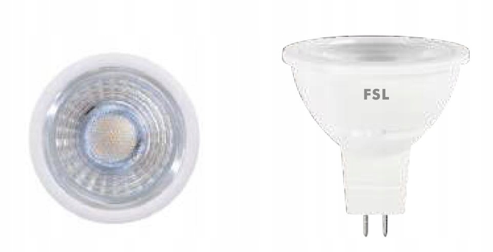 

Żarówka Led MR16 230V Smd 2835 6W 510LM 4000K Fsl
