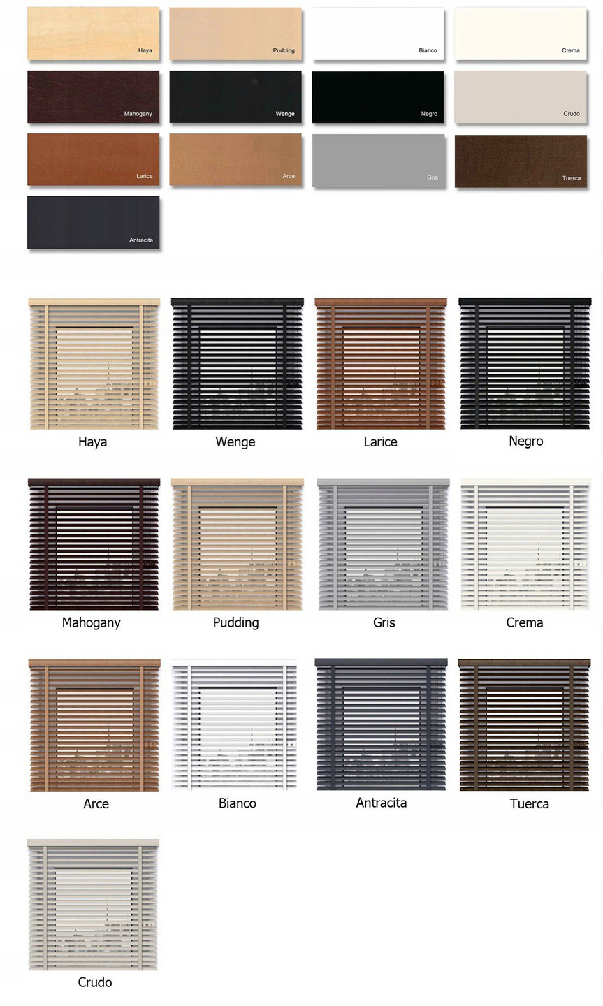 ŻALUZJA ŻALUZJE DREWNIANE 50mm NA WYMIAR Marka inna