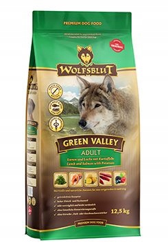 Levně Wolfsblut Dog Adult Green Valley 12,5kg