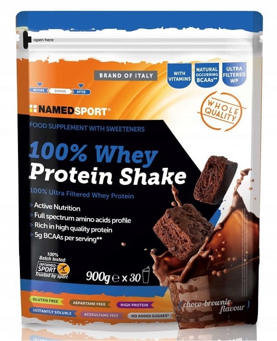 Protein Whey Protein Shake 900 g Namedsport brownie