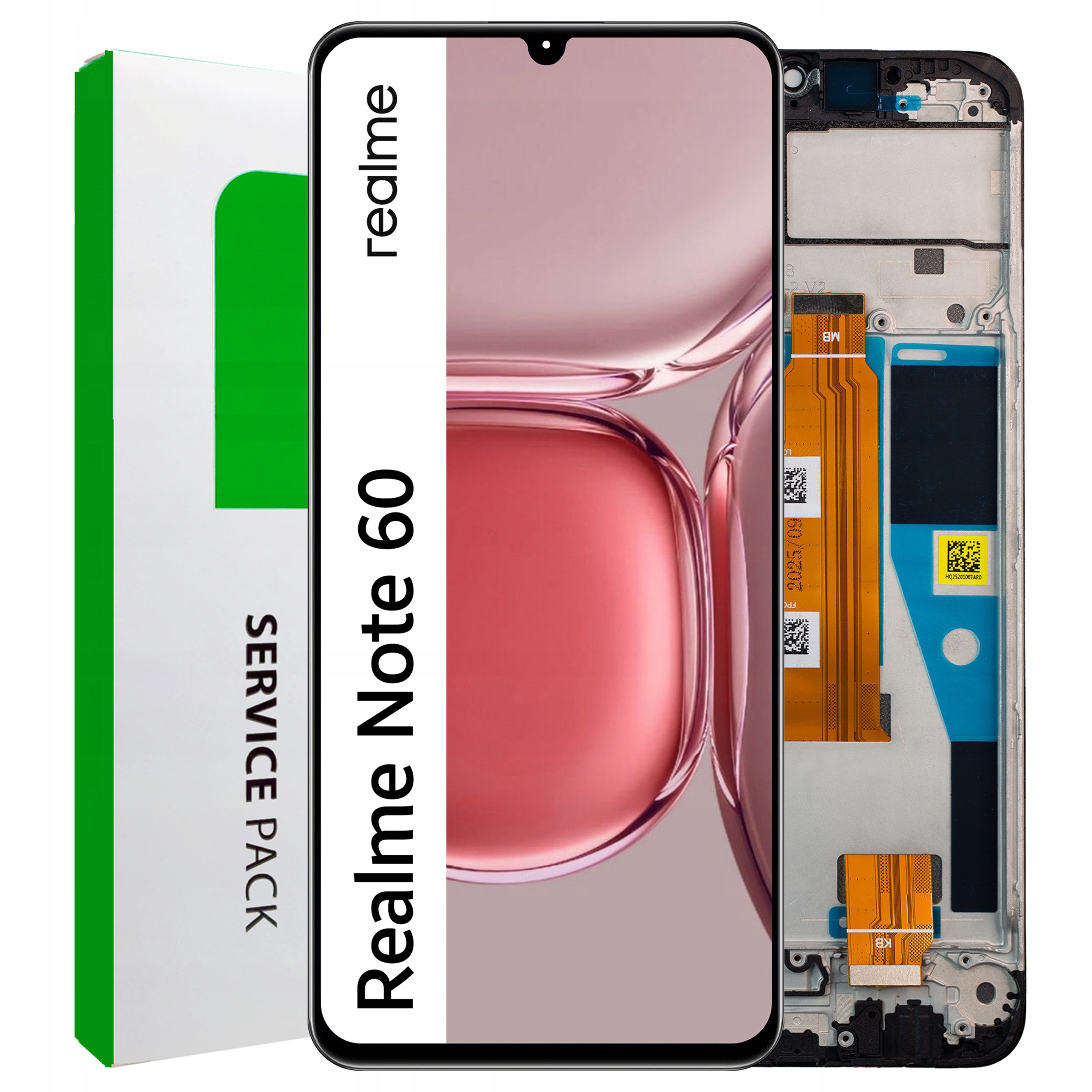 Displej pro Realme Note 60 LCD displej Rámeček Originální Zila RMX3933