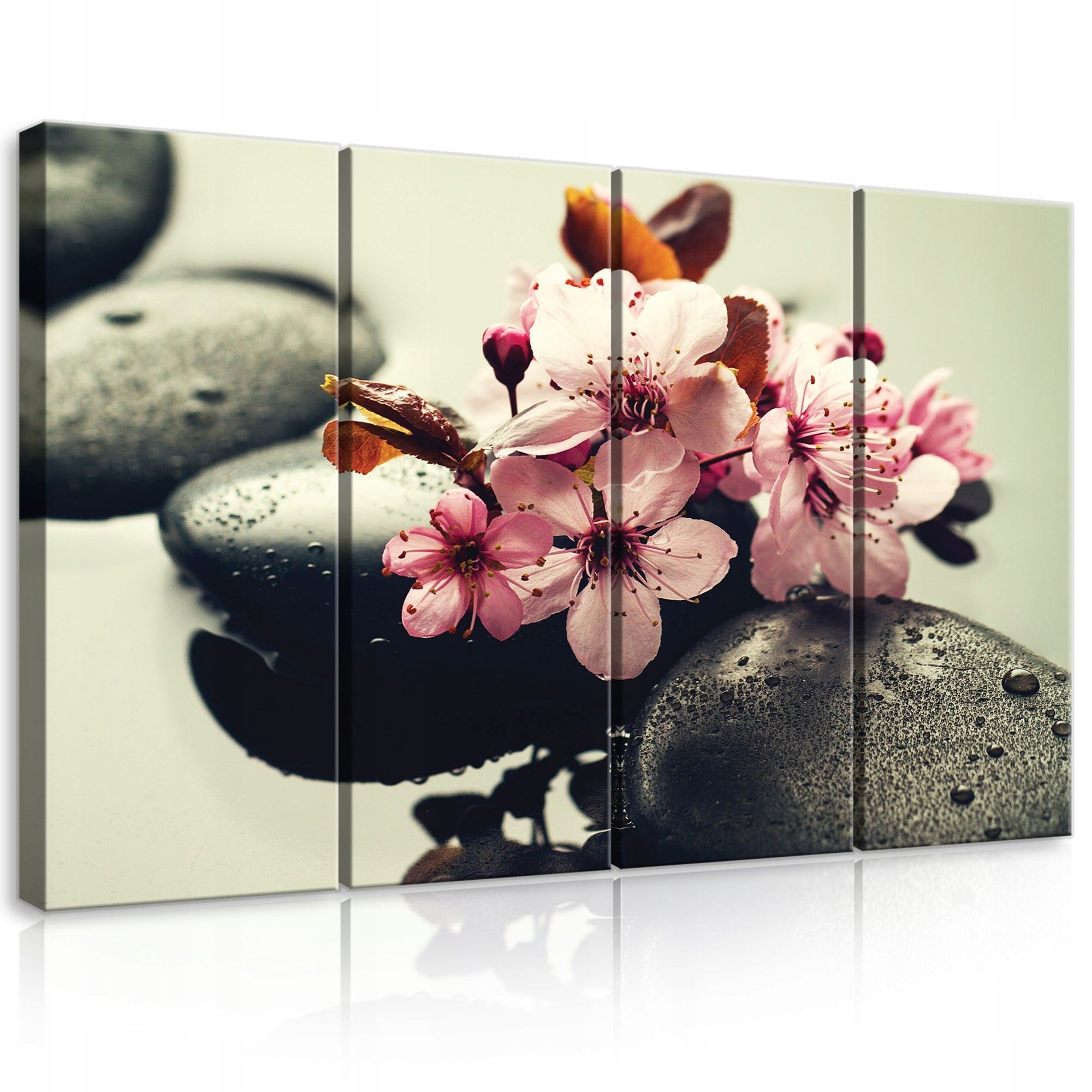 Obraz 120x80 Klid harmonie zen meditace příroda květiny kameny voda
