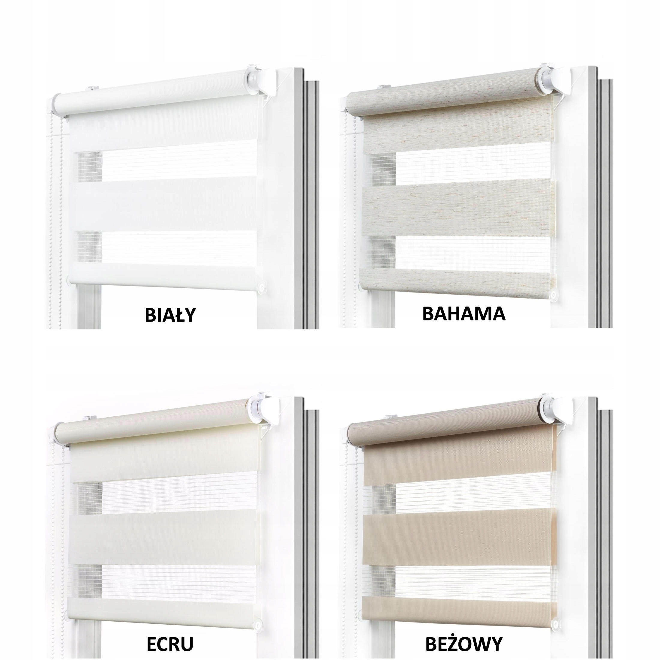 Roleta okienna 122x150cm łatwy pomiar RÓŻNE KOLORY Kod producenta 00094