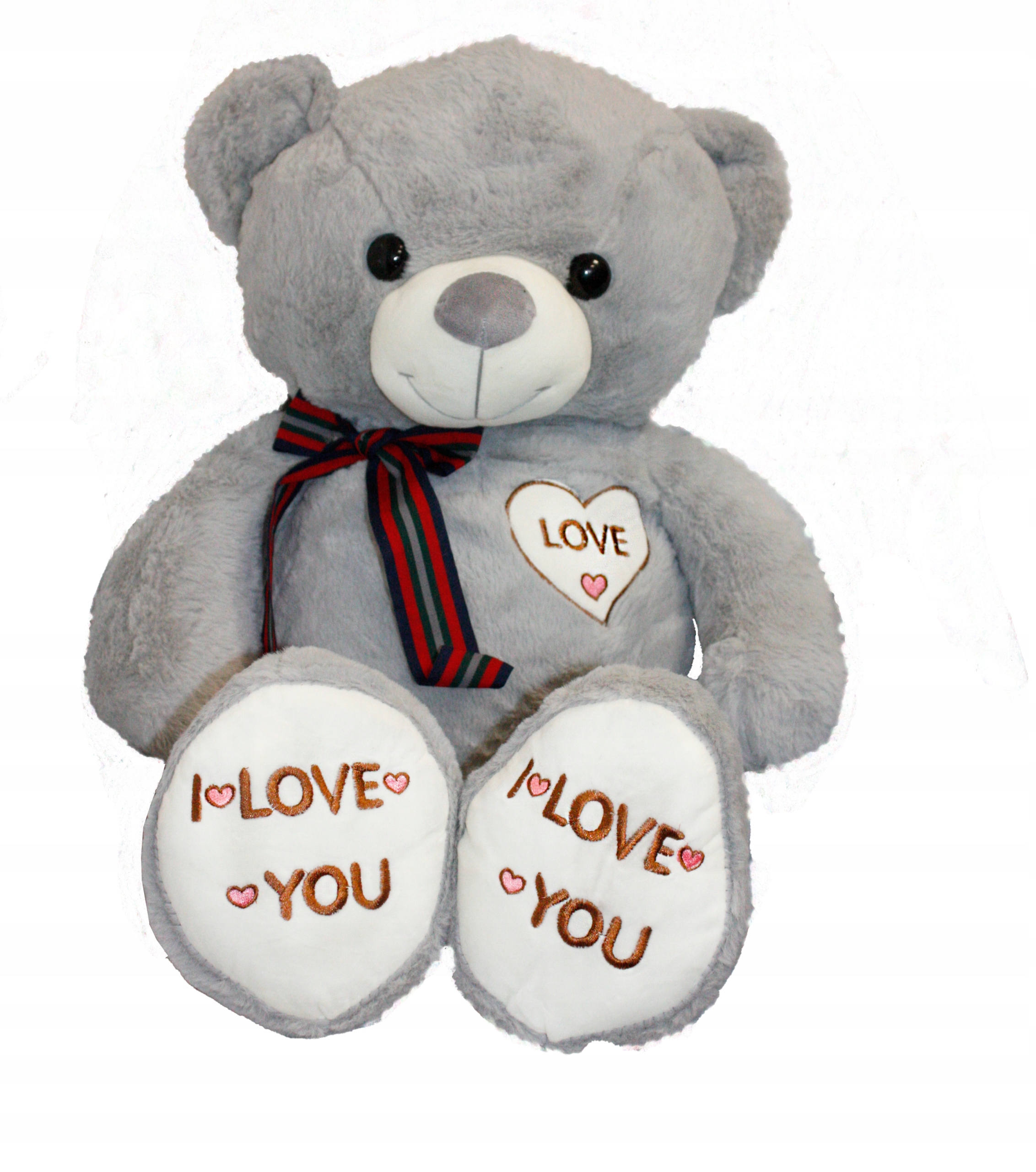 MIŚ PLUSZOWY I LOVE YOU 100CM W TRZECH KOLORACH E1725 EMAJ Wiek dziecka 3 lata +