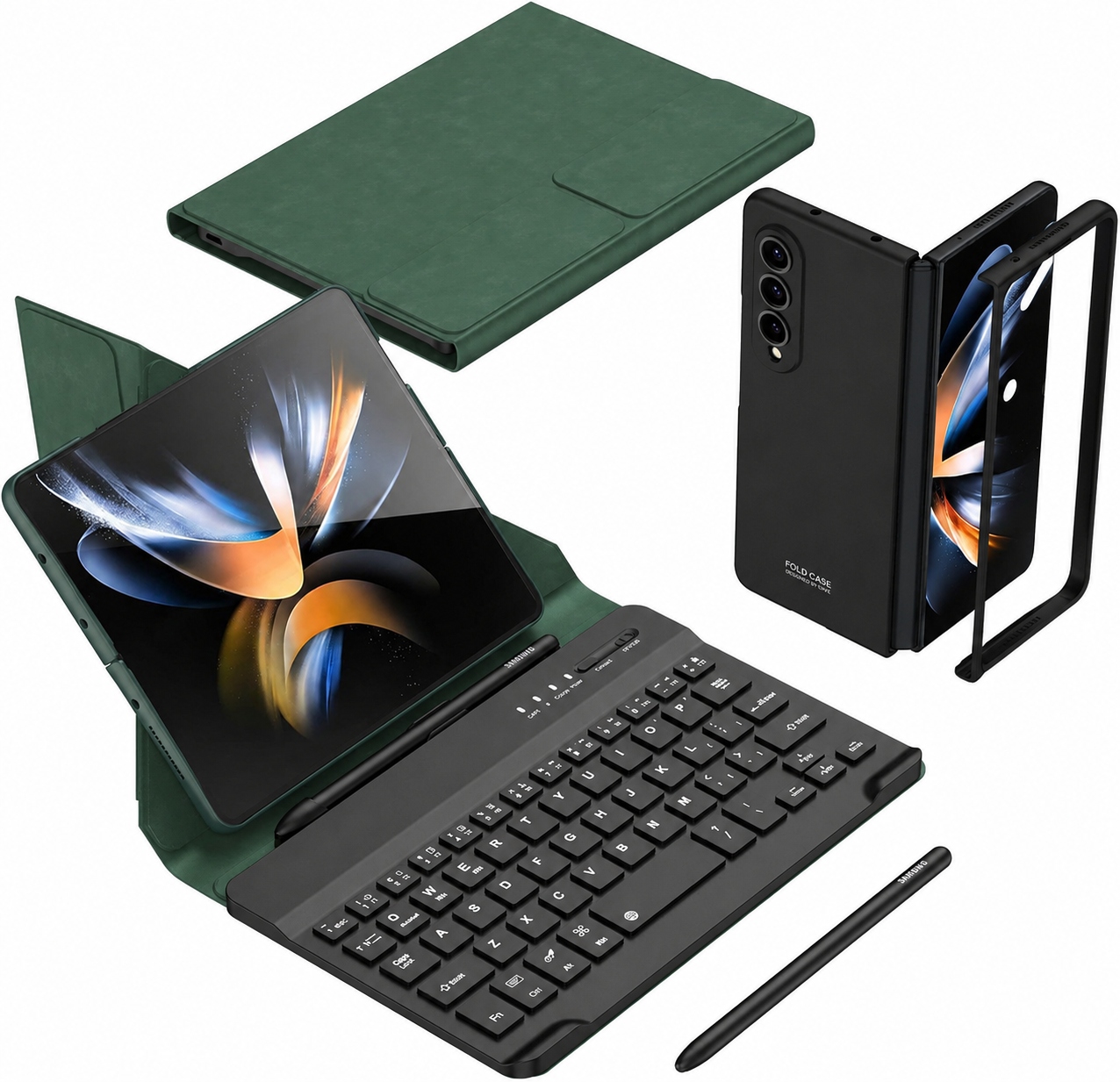 Etui Z Klawiaturą Bluetooth do Samsung Galaxy Z Fold 2 5G
