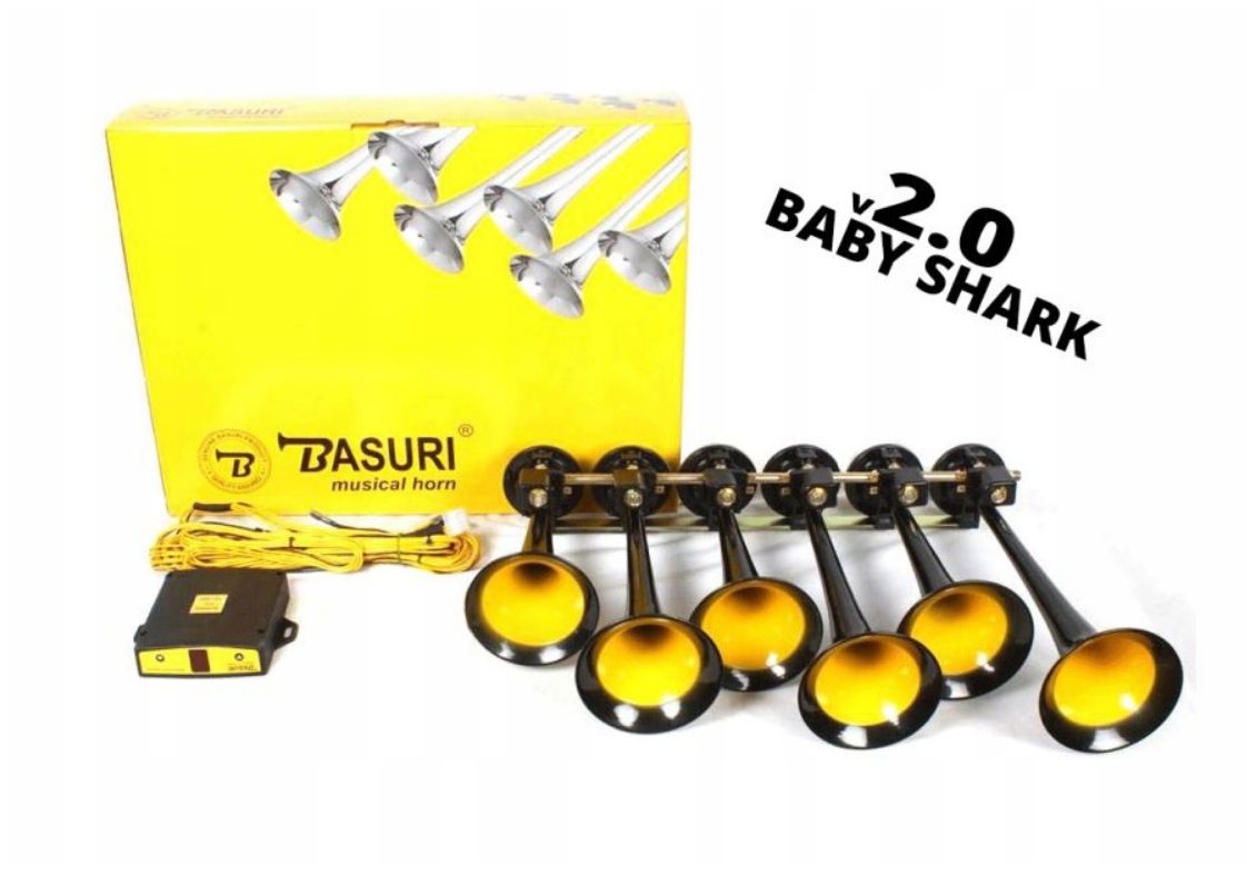 SYGNAŁ FANFARA BASURI BABY SHARK 2.0 19 MELODII