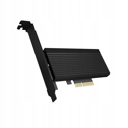 Adapter M.2 PCIe 4.0 x4 Raidsonic do Ssd do 2 Tb, 64 Gbit/s, Czarny