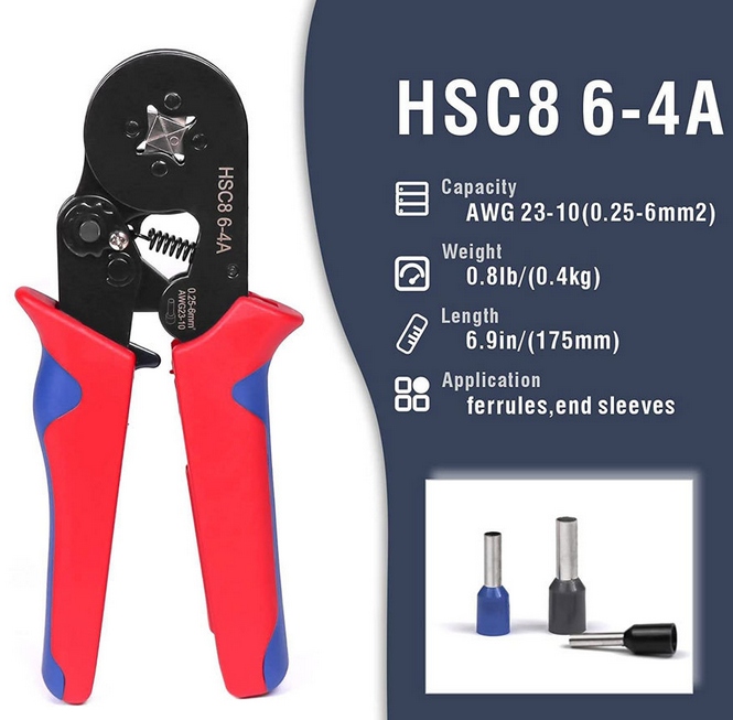 TULEJKI ZAKOŃCZENIE KABLA 1200 SZT ZACISKARKA Producent części Inny