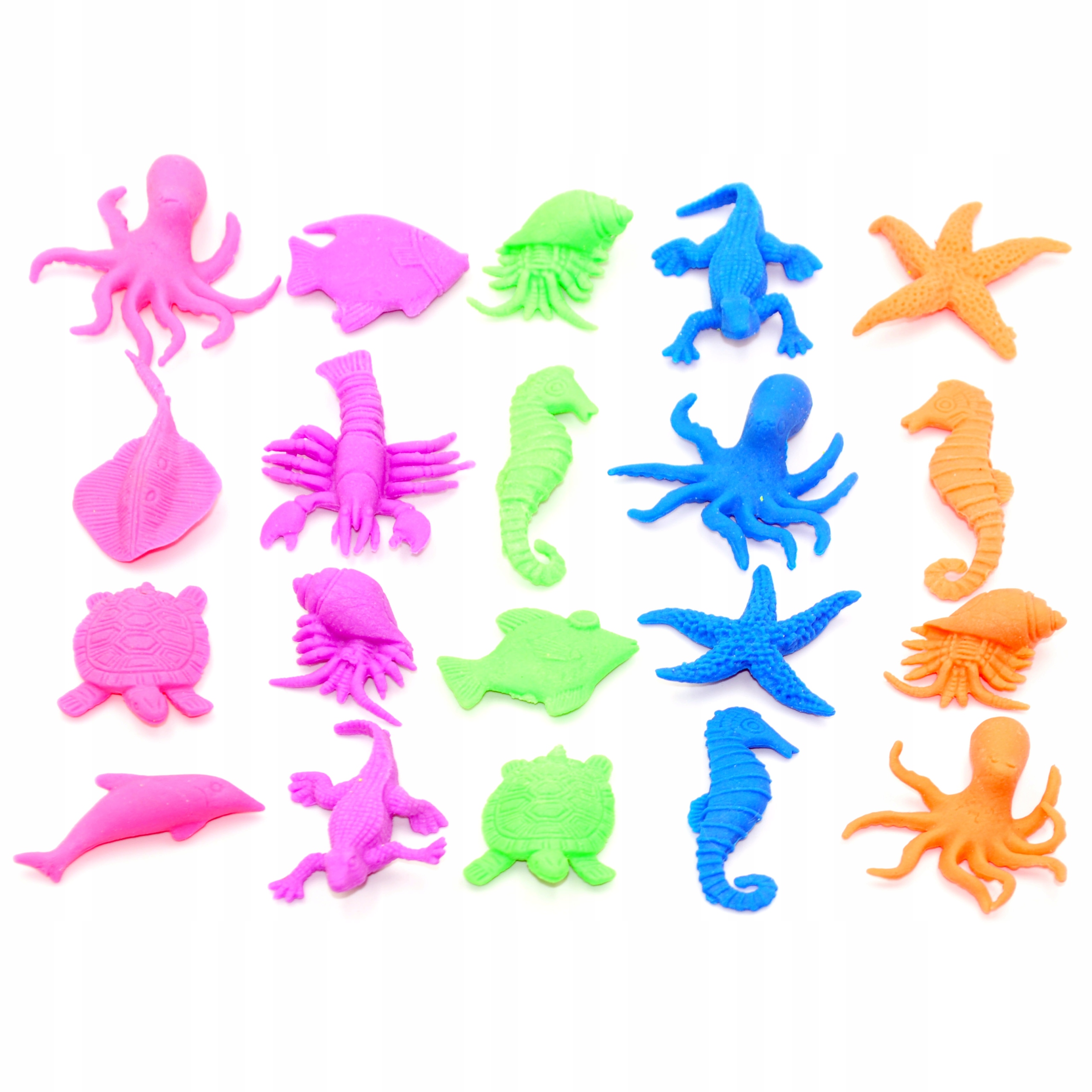 12x ZWIERZĘTA ROSNĄCE W WODZIE MAGICZNE WYKLUWAJĄCE DO KĄPIELI GRY PINIATA Marka Perfect