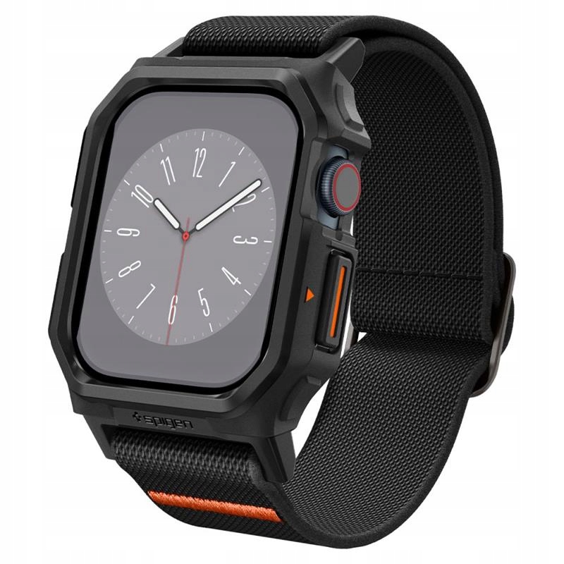 Spigen Lite Fit „Pro“ – Pouzdro s řemínkem pro Apple Watch 10 42 mm (Matte Black)