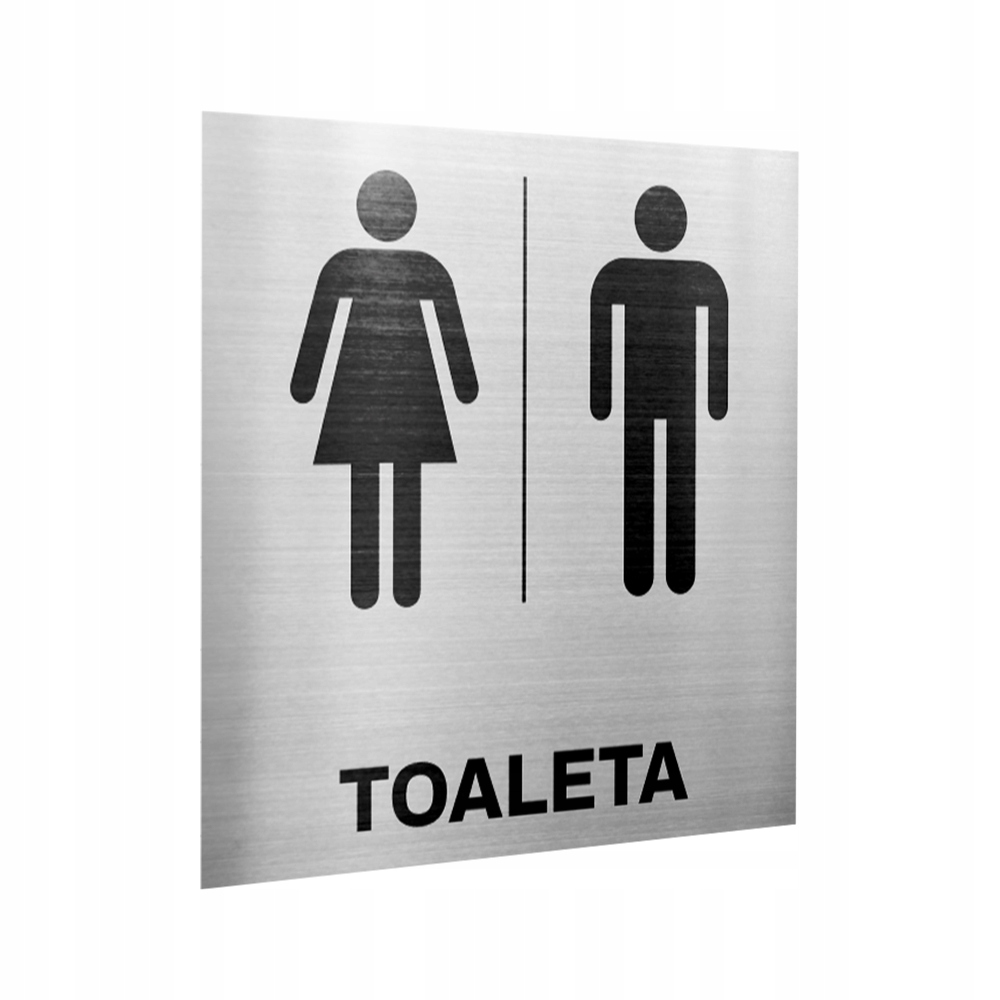 

Tabliczka na drzwi toaleta Wc znak samoprzylepna