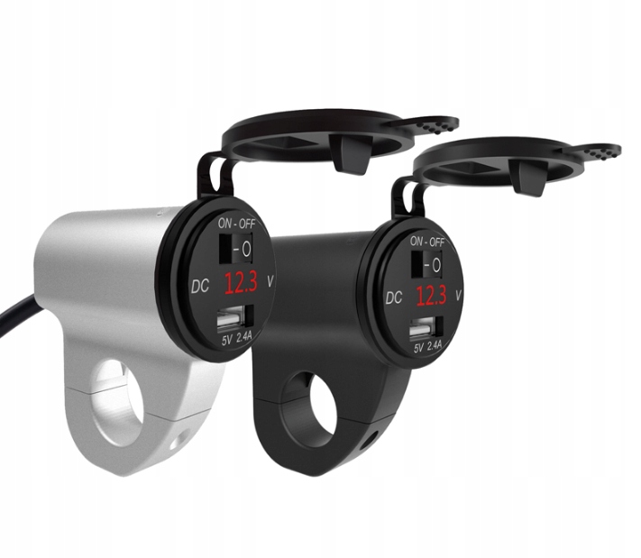 ŁADOWARKA MOTOCYKL 2,4A GNIAZDO WYŁĄCZNIK USB EAN (GTIN) 9585287388818