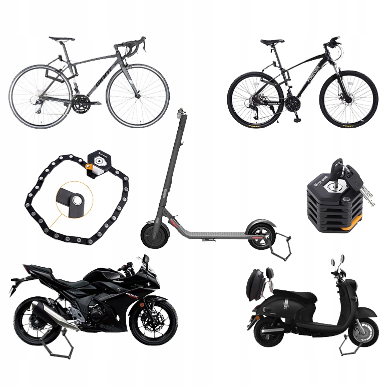 ZAPIĘCIE ROWEROWE SKŁADANE BLOKADA ZABEZPIECZENIE NA KLUCZ UTWARDZANA STAL Marka West biking