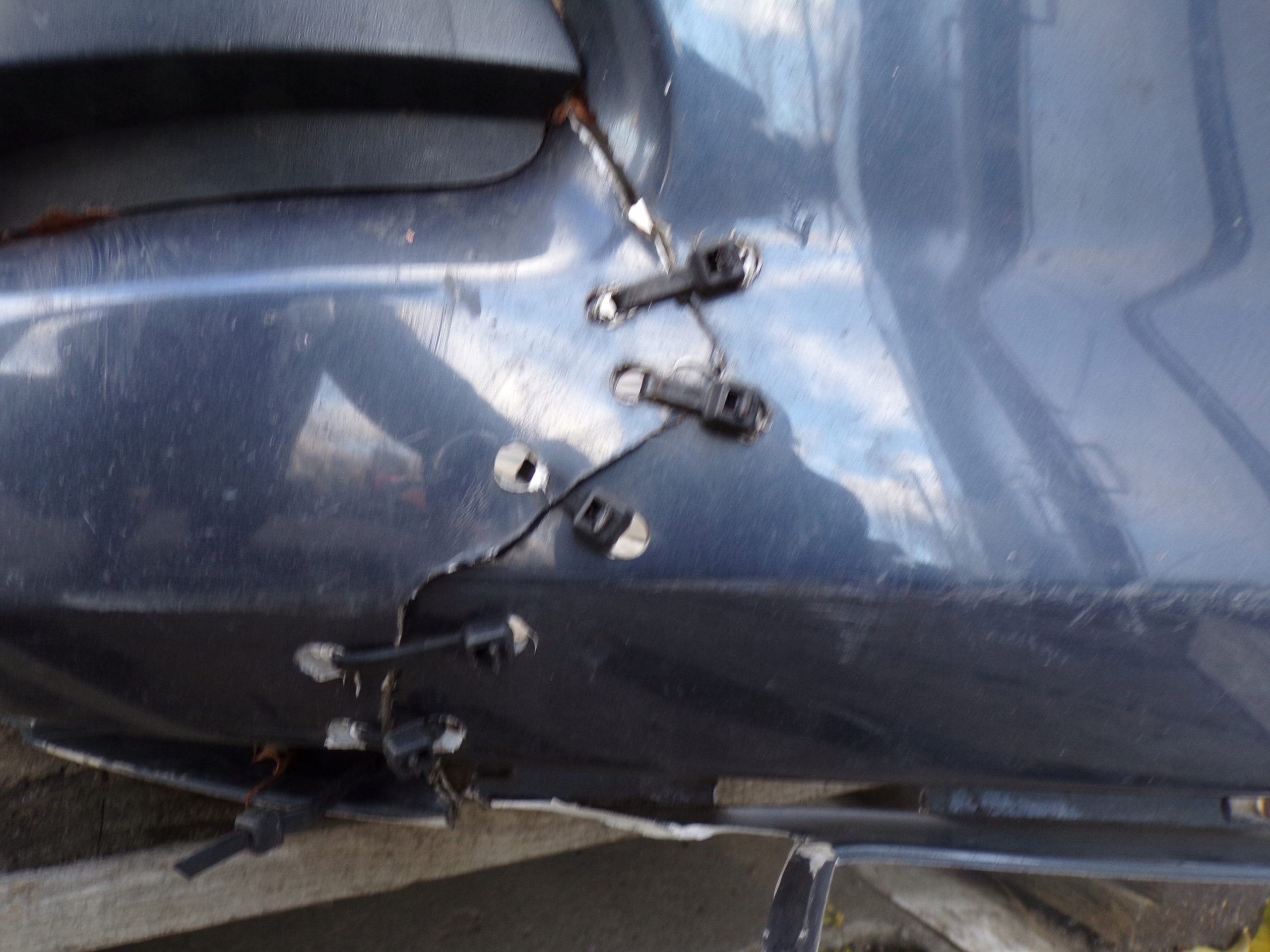 front bumper front OPEL VECTRA C LIFT PDC colour Z168