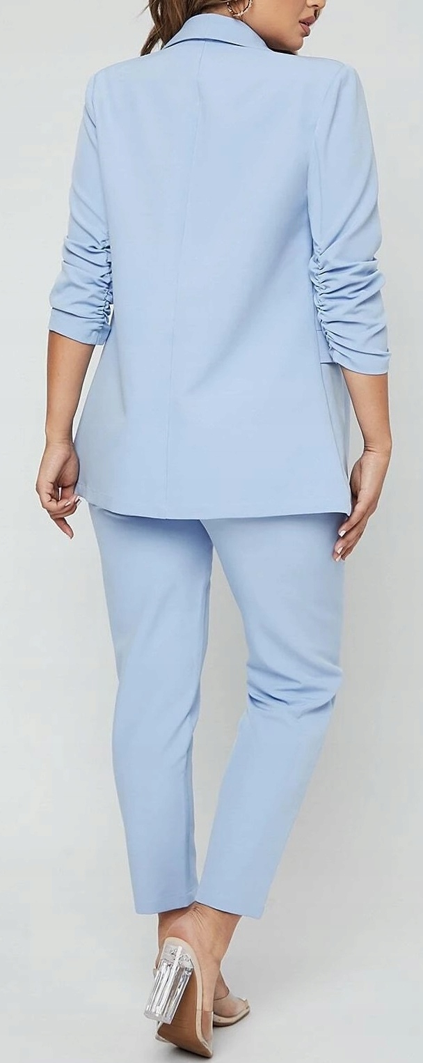 Modna damska MARYNARKA żakiet narzutka 4XL /48 Kod producenta Marynarka smokingowa z podszewką Z1