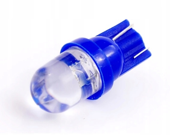 

Żarówka Led Flux T10 W5W postojówka niebieska
